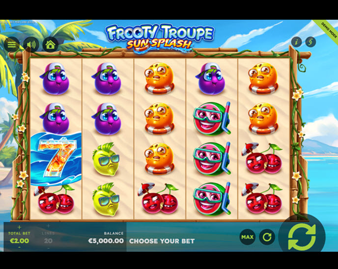 Frooty Troupe Sun Splash