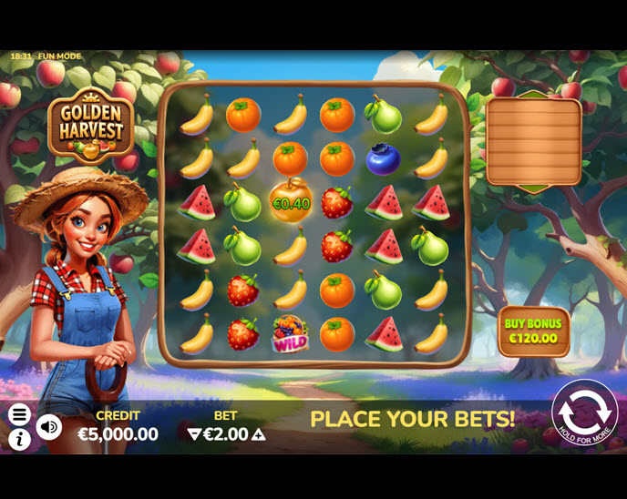 Golden Harvest (Atomic Slot Lab)