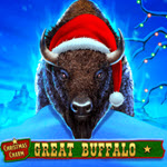 Great Buffalo Christmas Charm