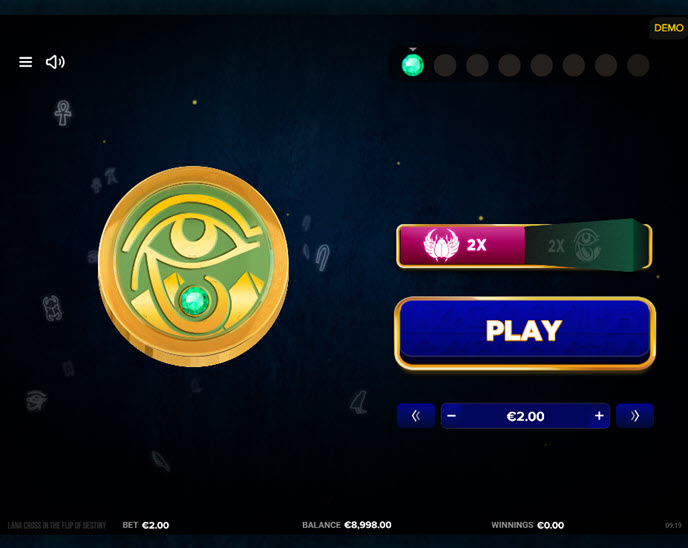 Lana Cross in the Flip of Destiny