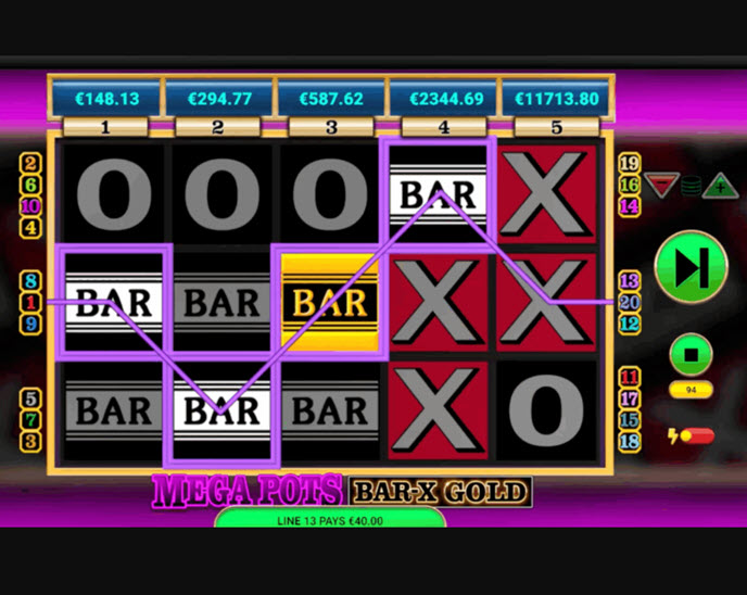 Mega Pots Bar X Gold