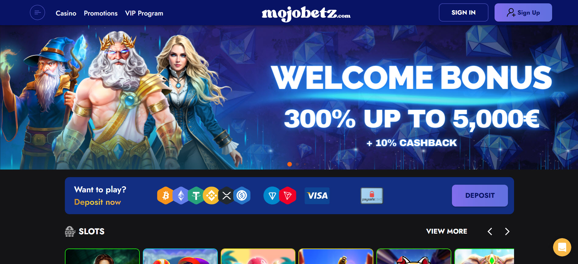 Mojobetz Casino