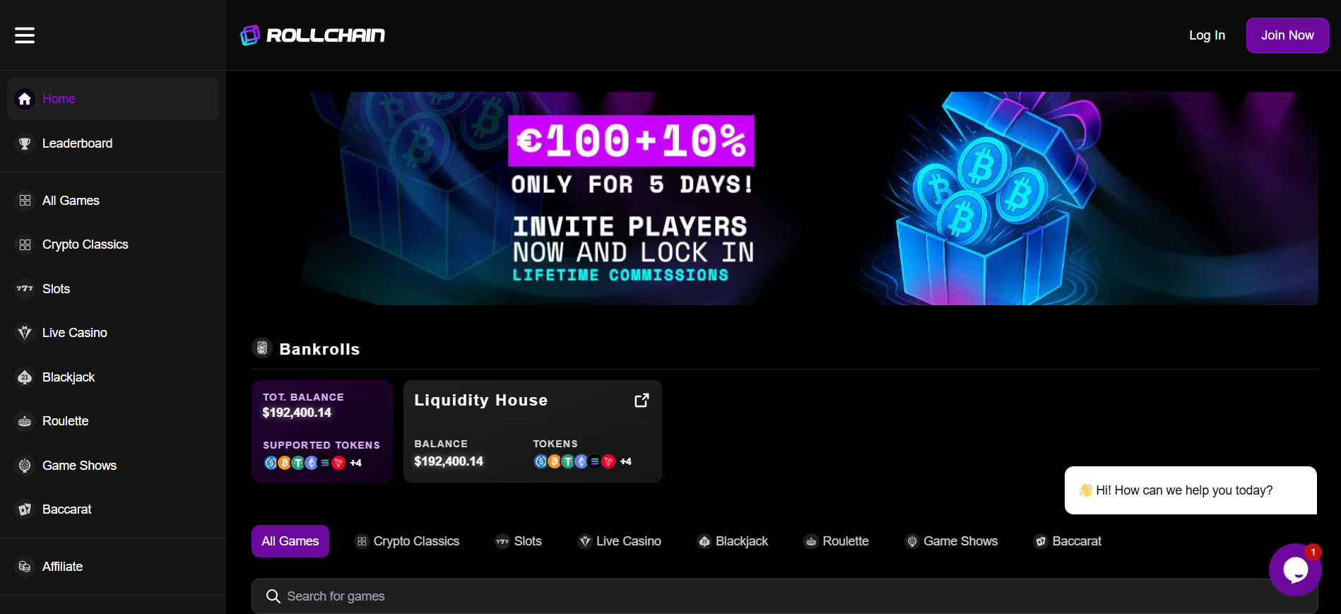 Rollchain Casino