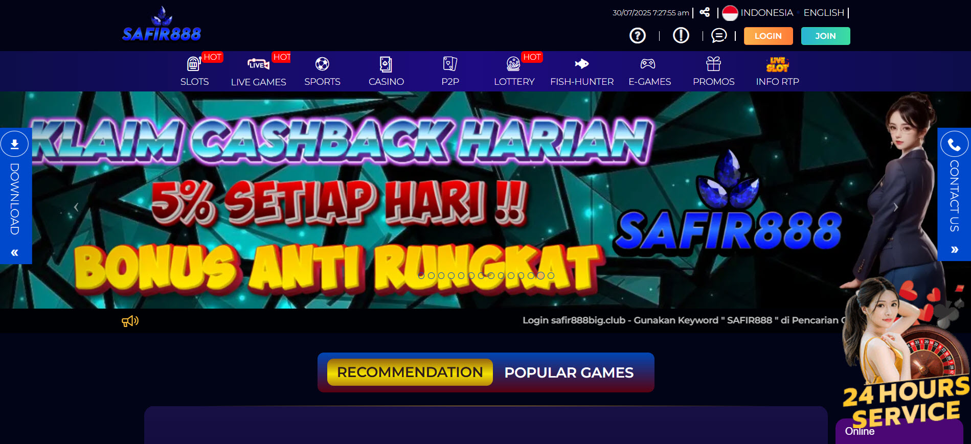 Safir888 Casino