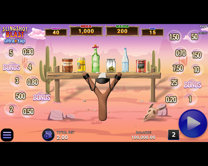 Slingshot Blast UltraTap