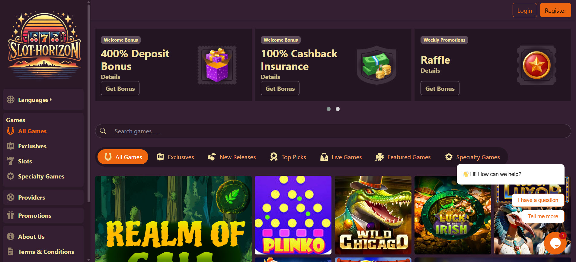 Slot Horizon Casino