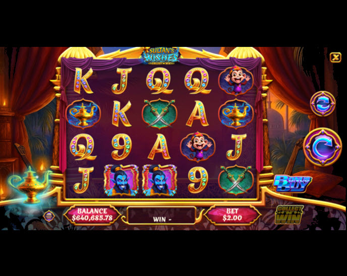 Sultan’s Wishes: Collect ‘N’ Win