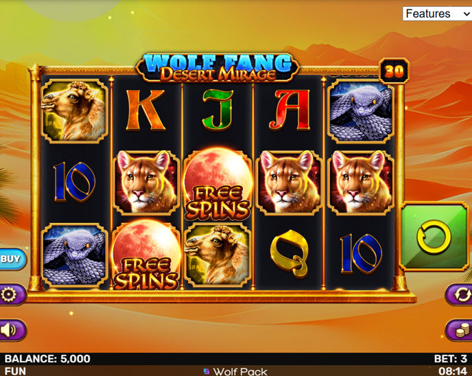 Wolf Fang - Desert Mirage