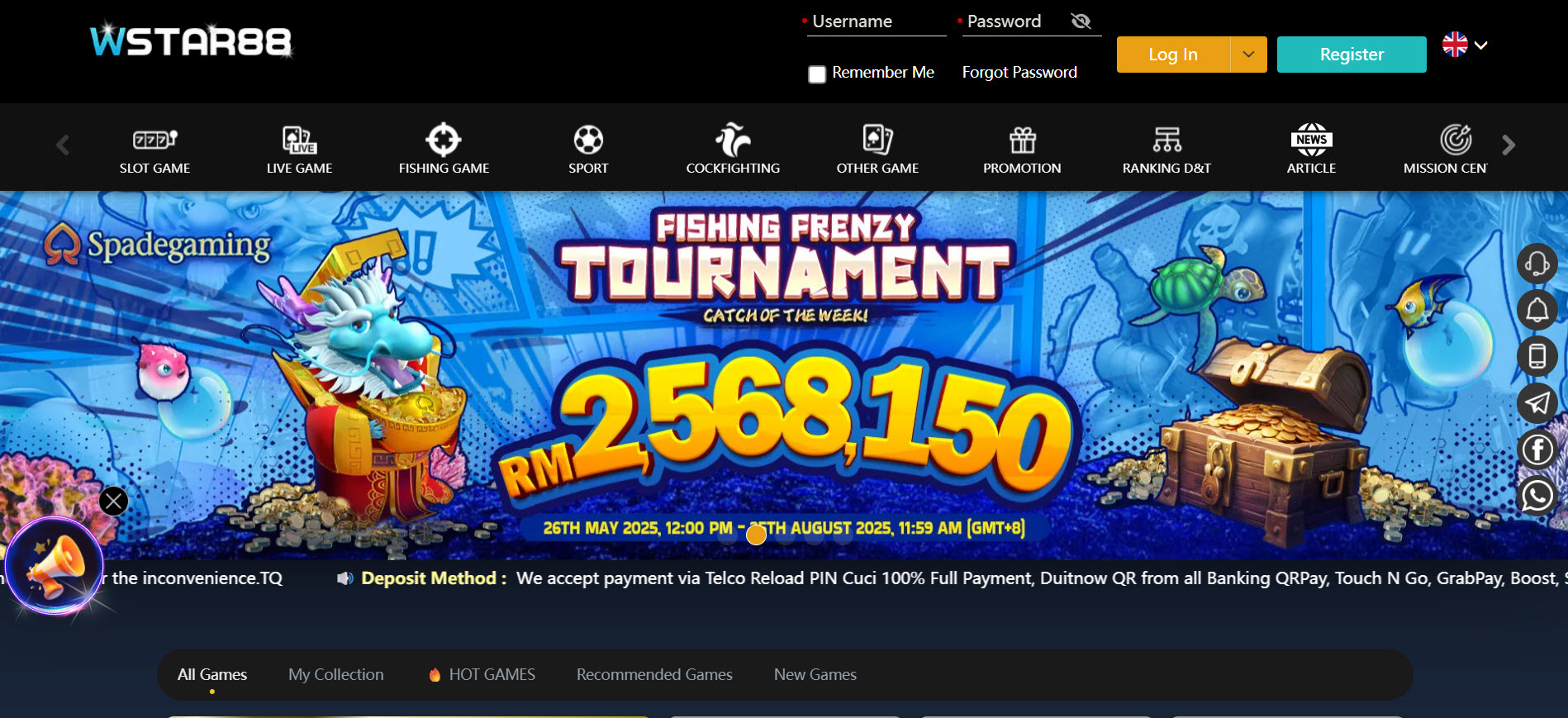 Wstar88 Casino
