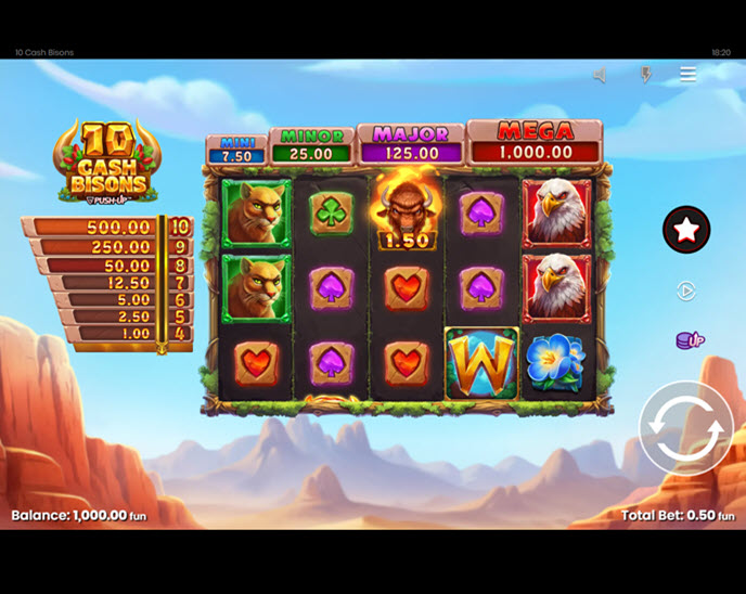 10 Cash Bisons