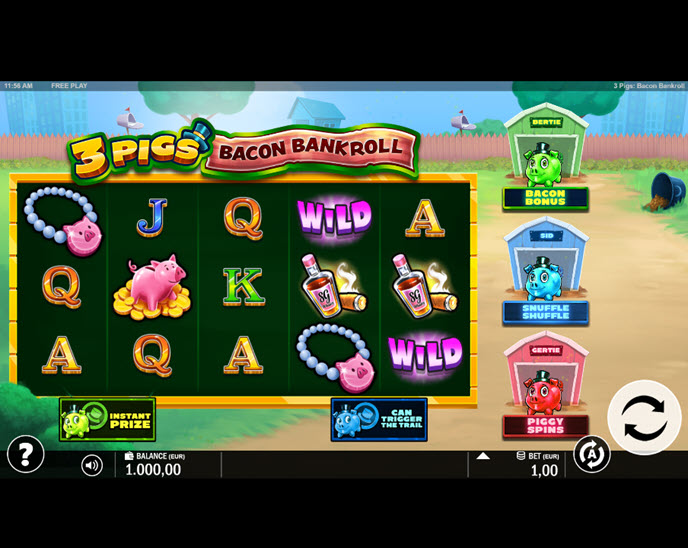 3 Pigs: Bacon Bankroll