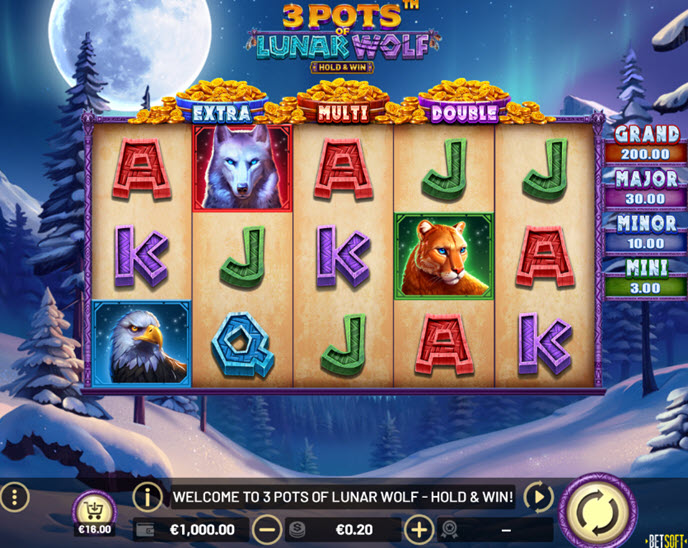 3 Pots of Lunar Wolf