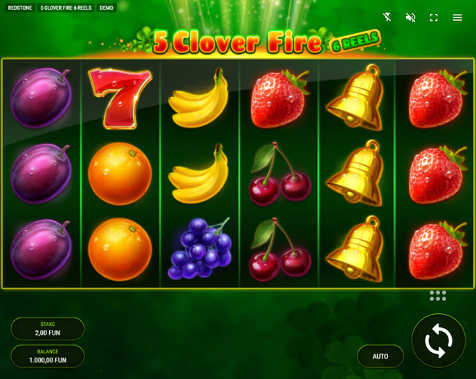 5 Clover Fire 6 Reels