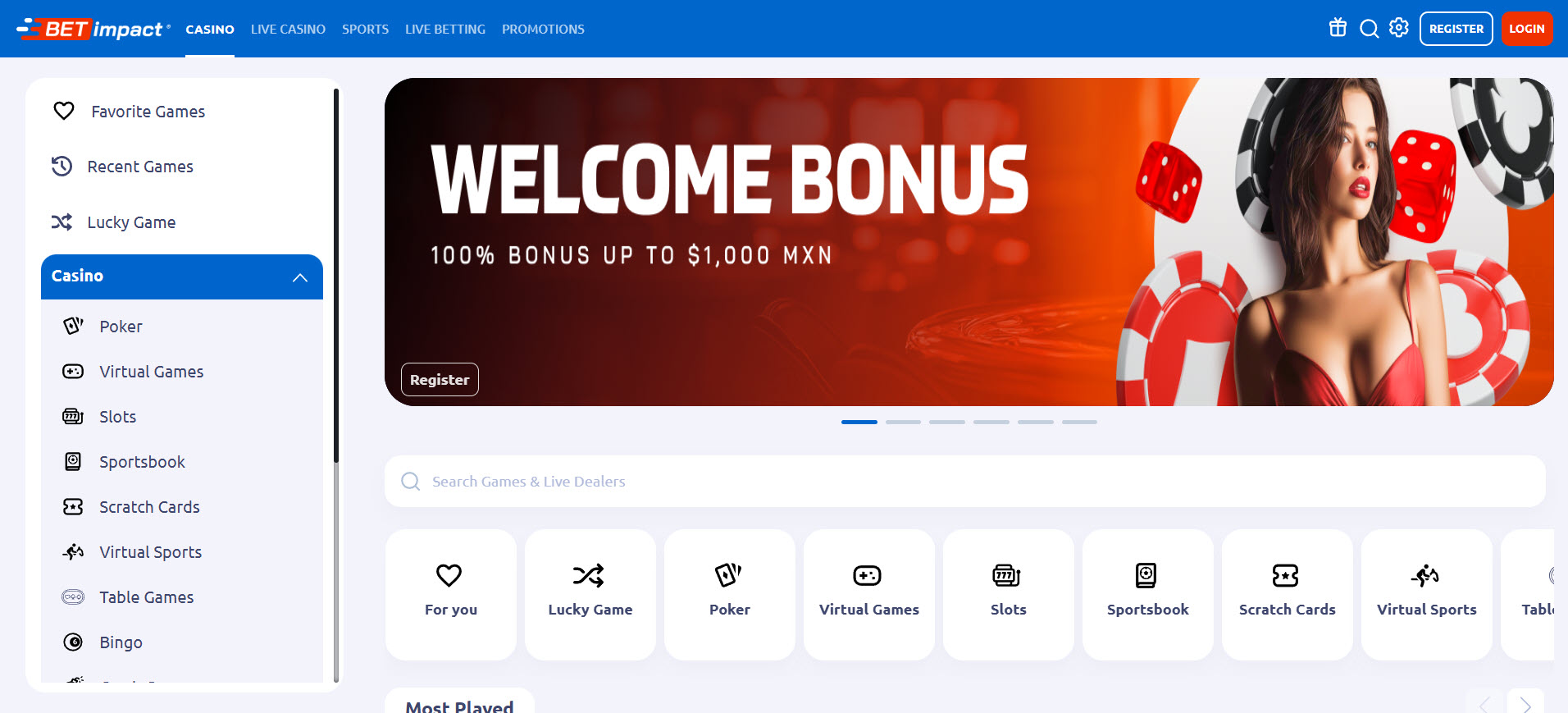 BetImpact Casino