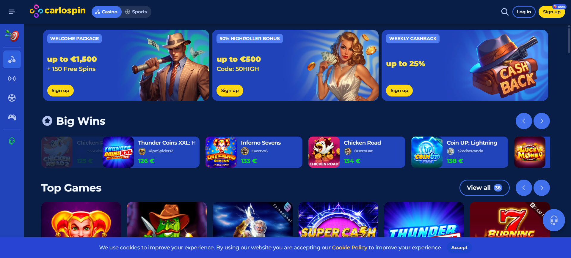 Carlospin Casino