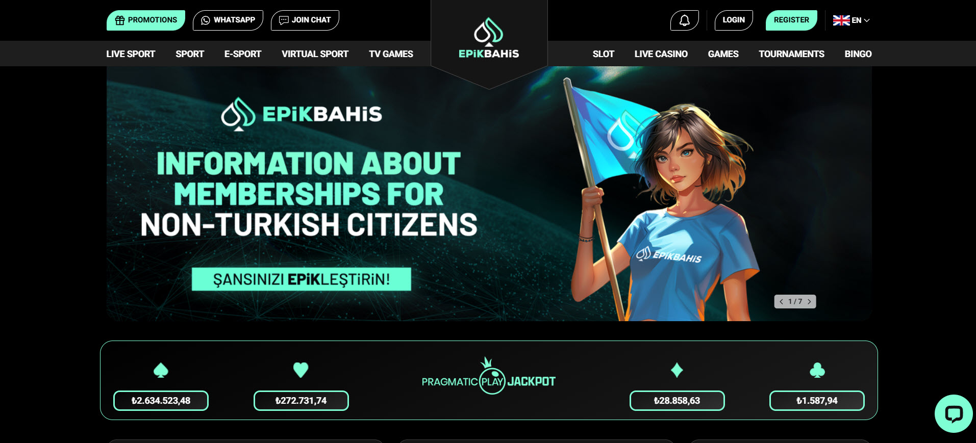 Epik Bahis Casino