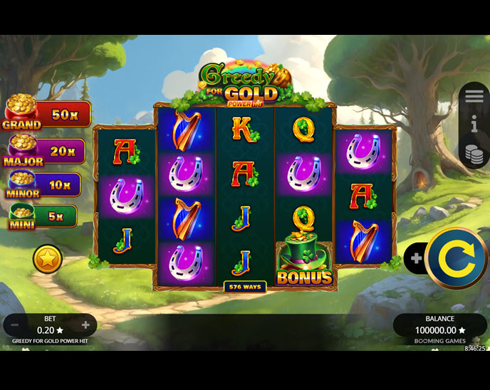 Greedy for Gold Power Hit