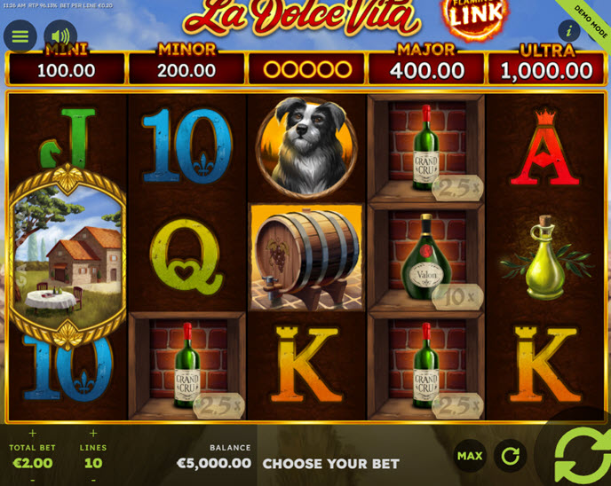 La Dolce Vita Flaming Link