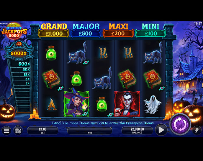 Midnight Jackpots 5000