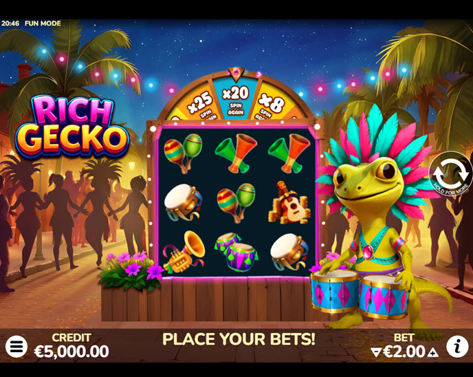 Rich Gecko / Jogo the Calango
