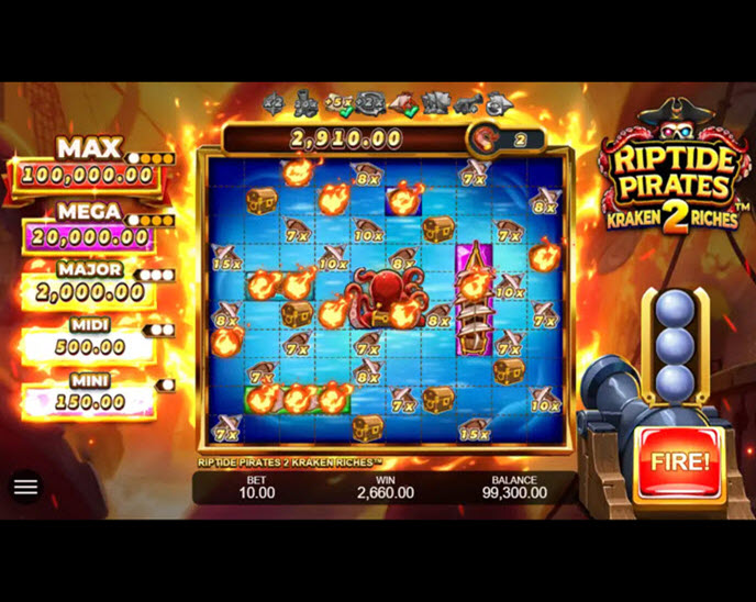 Riptide Pirates 2 Kraken Riches