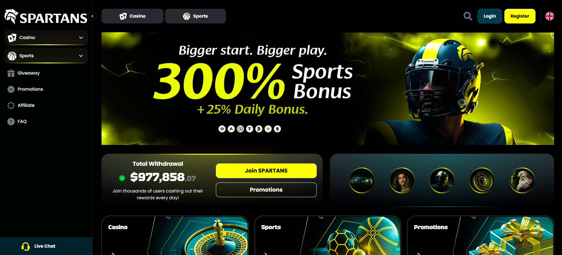 Spartans Casino