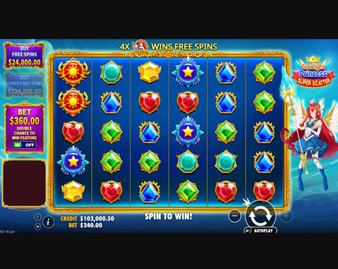 Starlight Princess Super Scatter