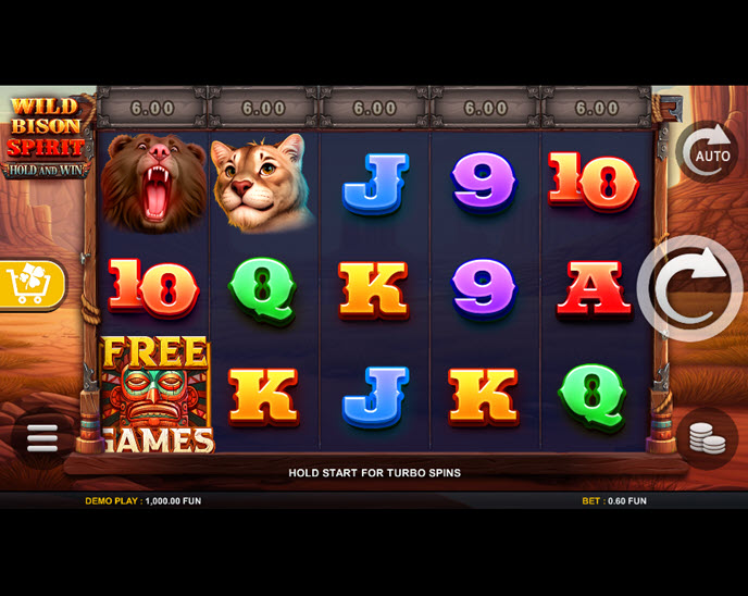 Wild Bison Spirit Hold And Win