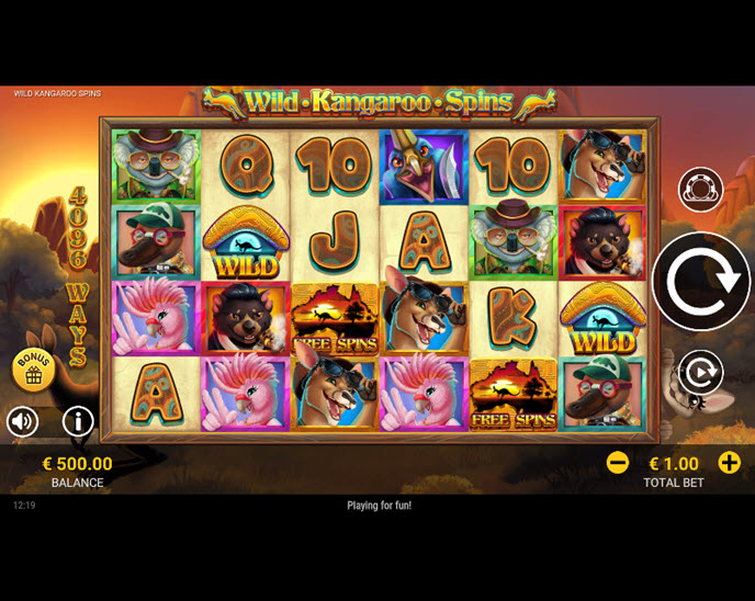 Wild Kangaroo Spins
