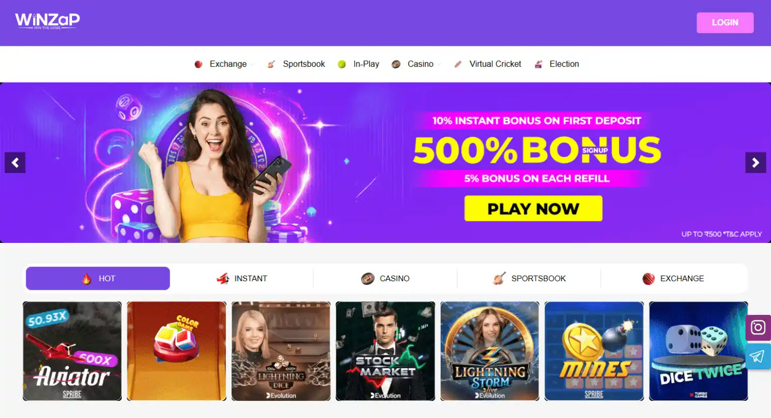 Winzap Casino