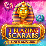 3 Blazing Scarabs Hold and Win