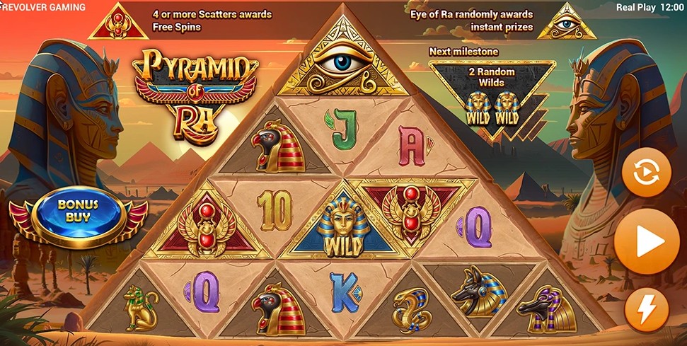 Новы слот Pyramid of Ra