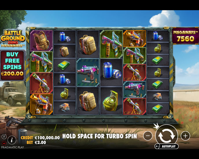 Battle Ground Zero Megaways