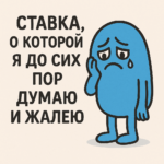 Стаўка, пра якую я дагэтуль думаю і шкадую