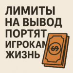 Ліміты на вывад псуюць жыццё гульцам