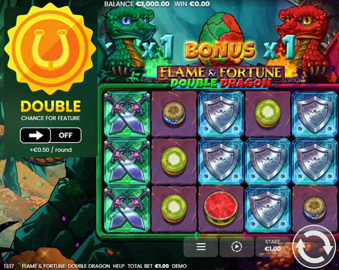 Flame & Fortune Double Dragon
