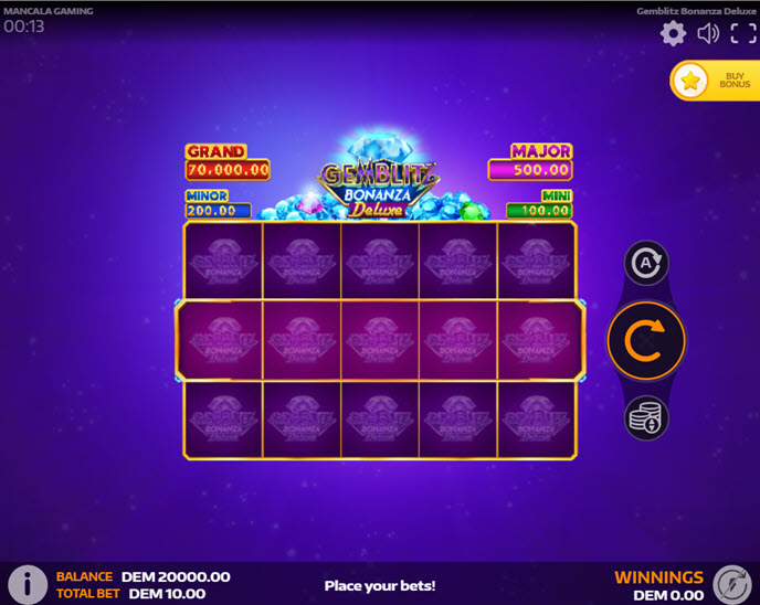 GemBlitz Bonanza Deluxe