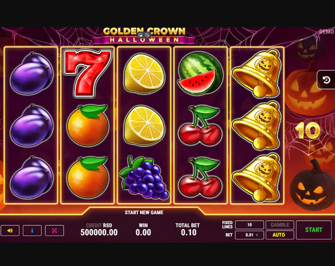 Golden Crown Halloween