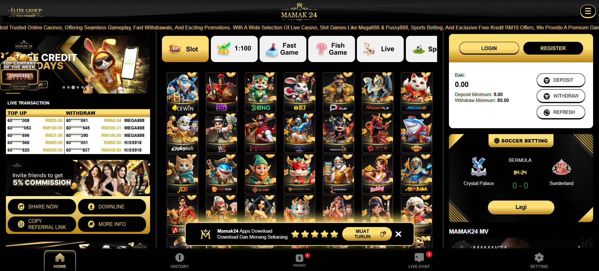 Mamak24 Casino