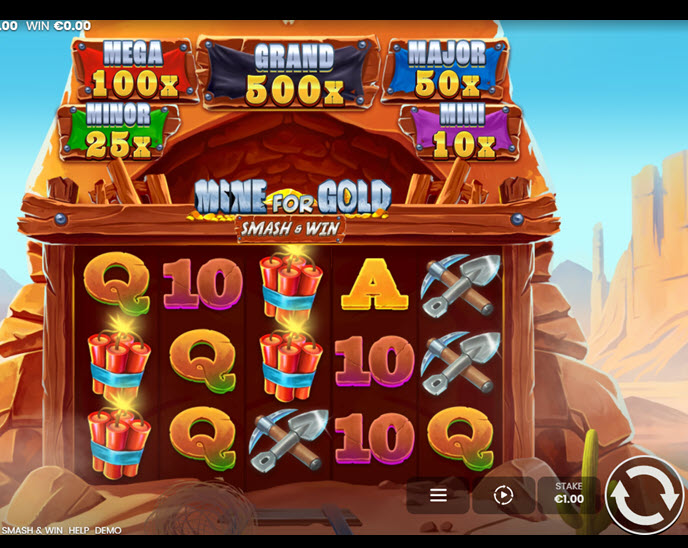 Mine for Gold: Smash & Win
