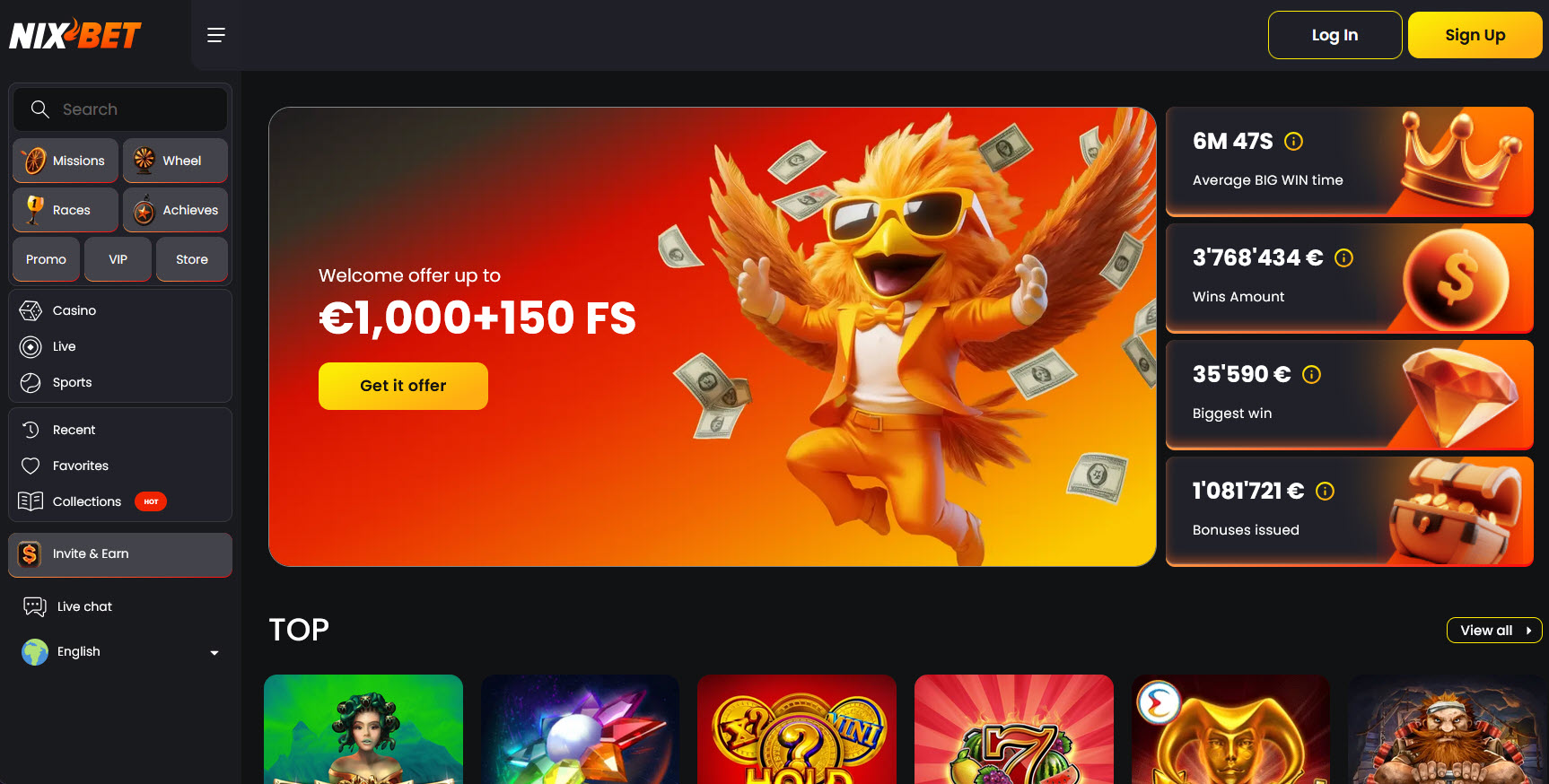 Nix.bet Casino