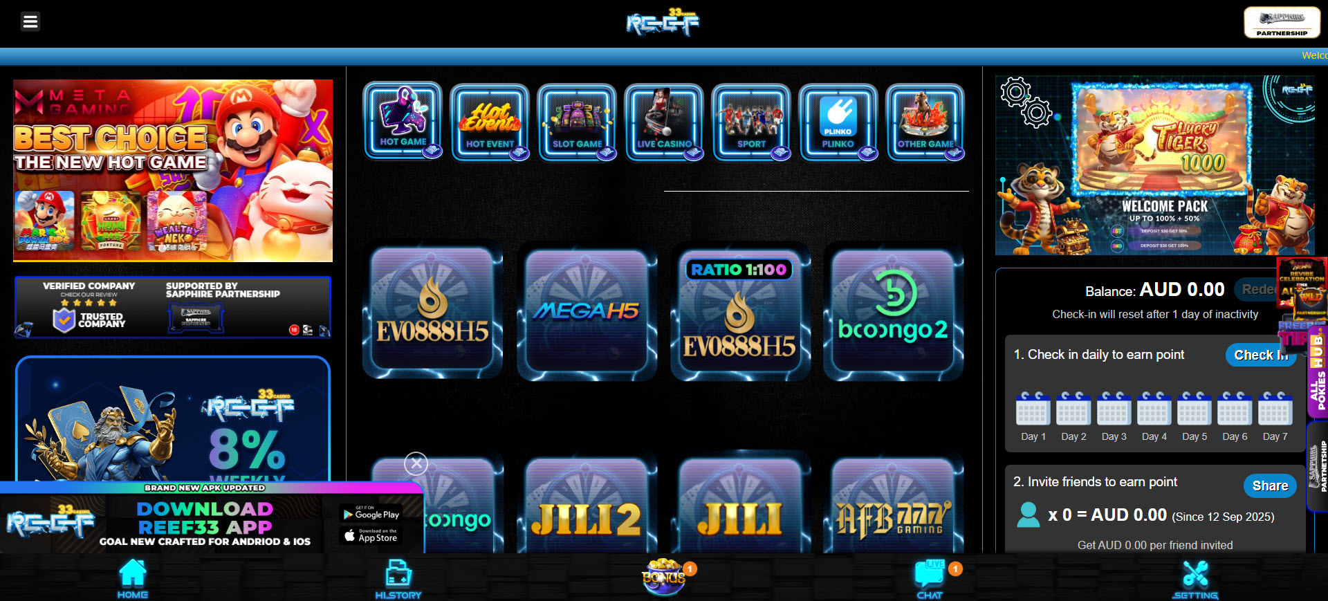 Reef33 Casino