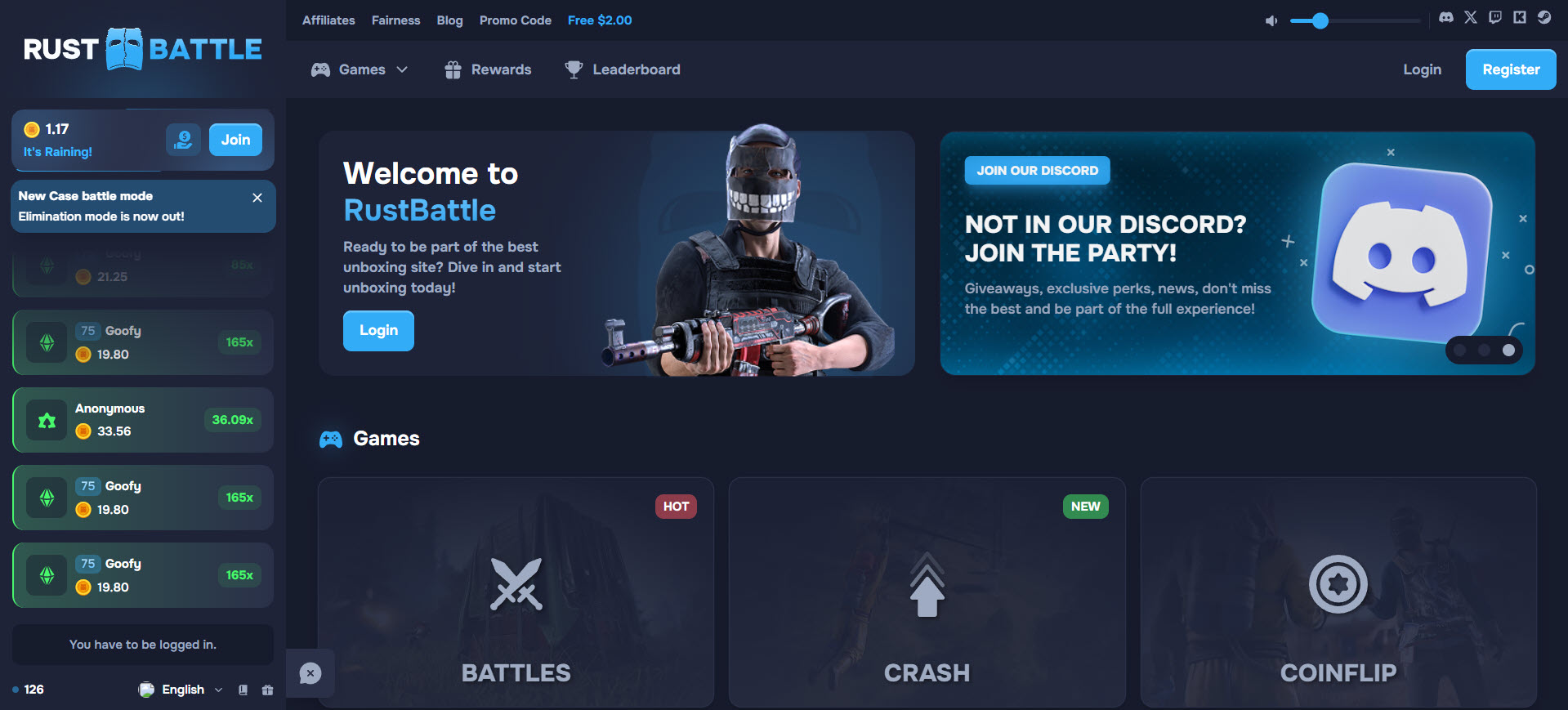 Rust Battle Casino