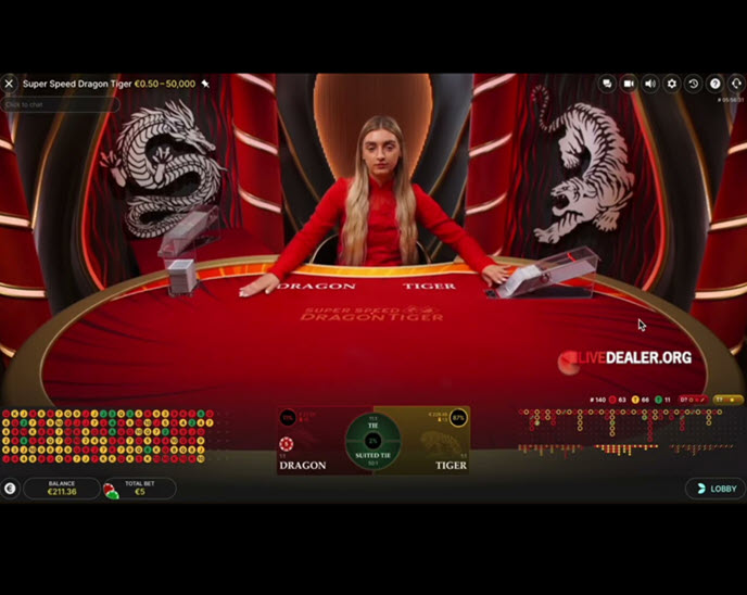 Super Speed Dragon Tiger