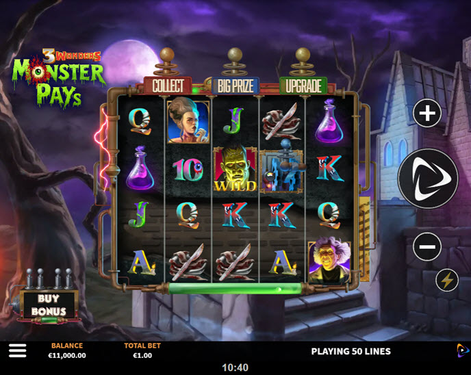 3 Wonders Monster Pays