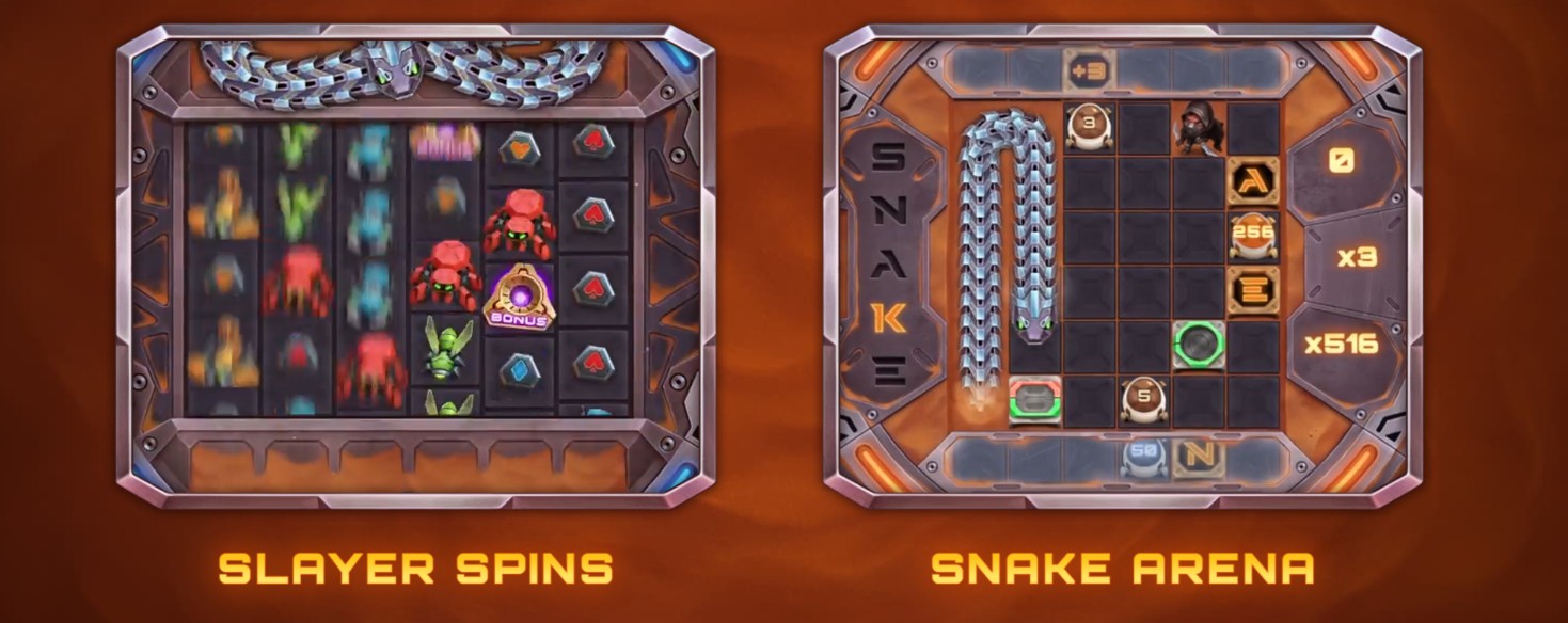 Бонусныя раунды Snake Arena 2