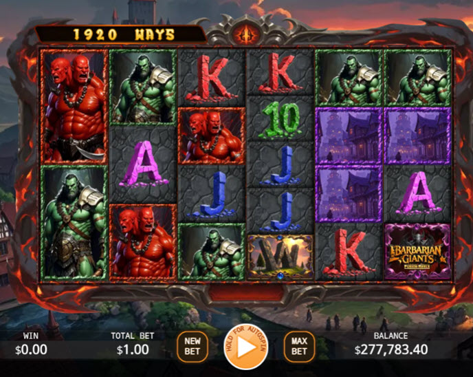 Barbarian Giants Fusion Reels