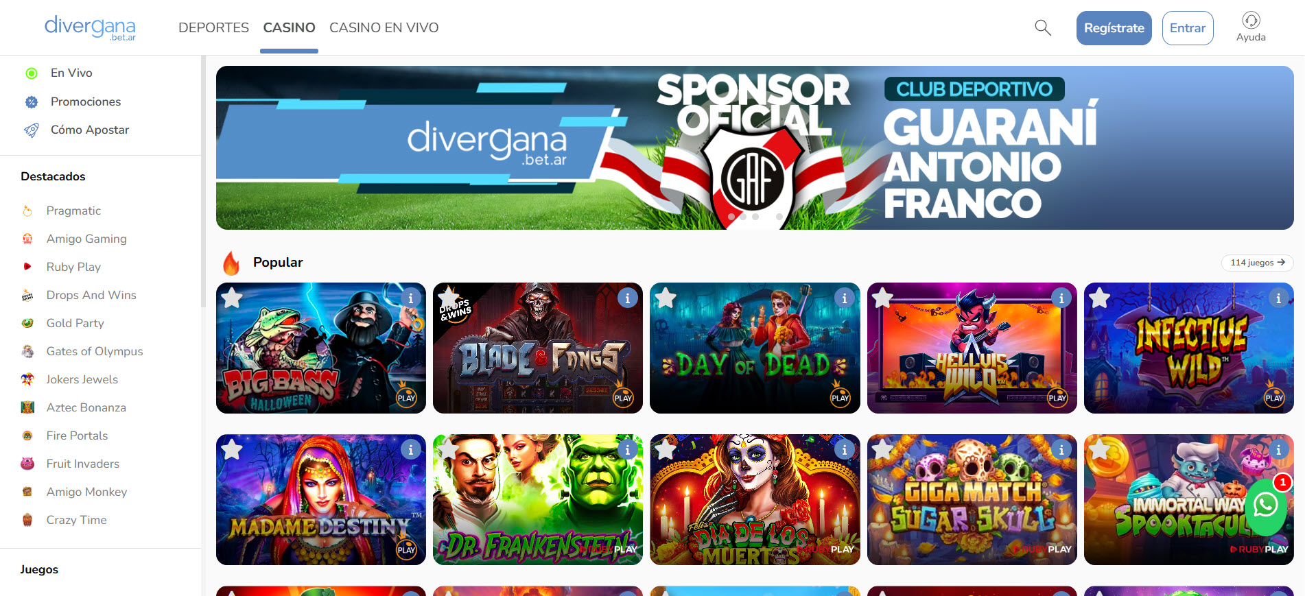 Divergana Casino