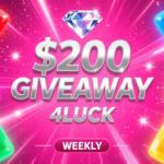 Еженедельный розыгрыш денег для комьюнити 4LUCK