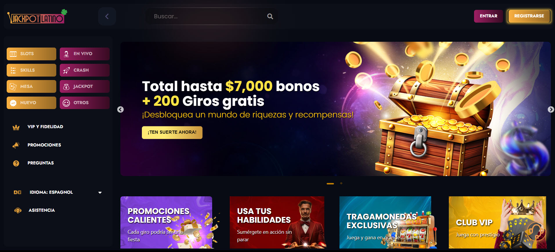 Jackpot Latino Casino